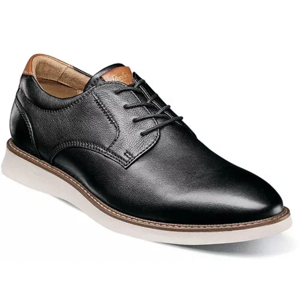 Florsheim Men's Launch Plain Toe Oxford Black Size 10 Tried On